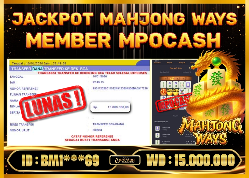 MPOCASH JACKPOT MAHJONG WAYS